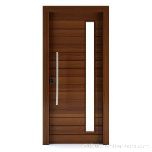 Wood Door Wooden Door House Door Latest Design Glass Wooden Door Hinges House Door Supplier